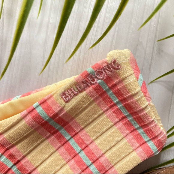 Billabong ☀️ Tropical Striped Colorful Cheeky Bikini Bottoms 👙🌊🏝️ - Picture 7 of 11